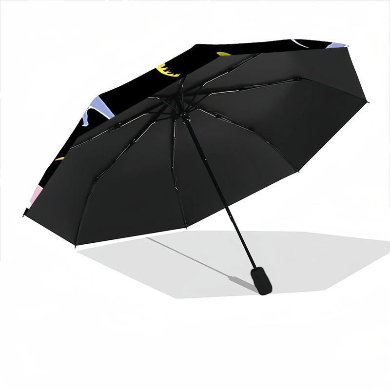 1pc Dinosaur Pattern Automatic Open/Close Umbrella - Portable Collapsible Umbrella with 8-Rib Stability, Fashion Lovers yy251017195
