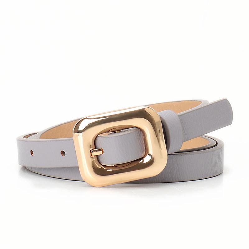 Spring 2025 Womens Alloy Buckle Belt With Minimalist Style For Office Look