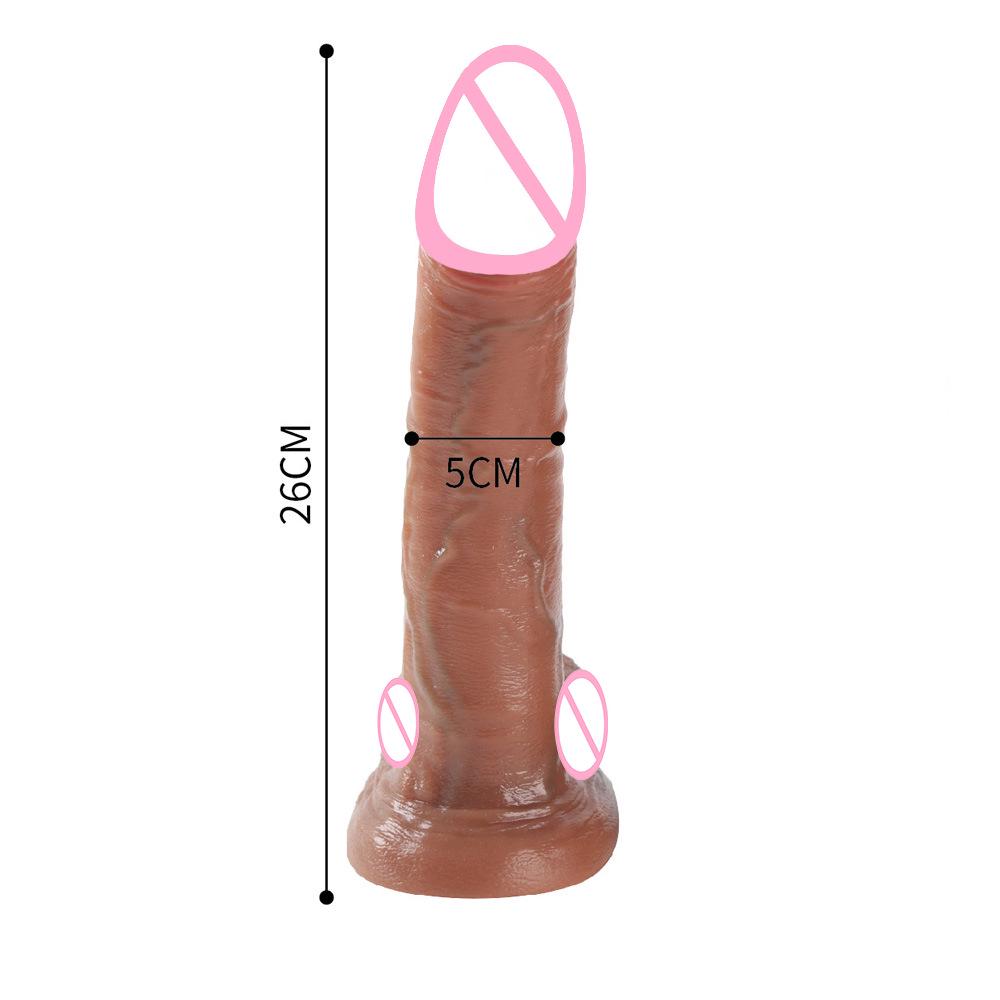 Vestavěný kýl silikonový ženský masturbátor
