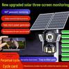 Traffic-Free Solar-Powered Outdoor Surveillance Camera: Wireless, Waterproof, Mobile Remote with Three-Picture Capability.