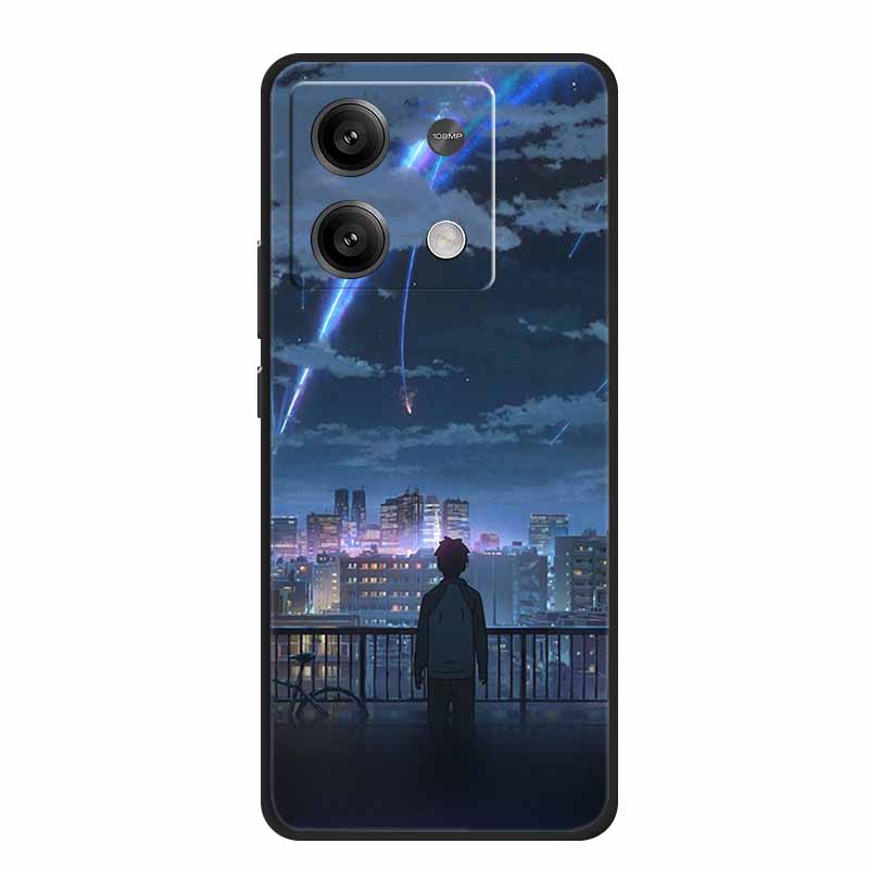 For Redmi Note 13 Pro 5G Case Lovely Soft Painted Cats TPU Silicone Funda For Xiaomi Redmi Note 13 5G Cover Etui Note13 Pro Plus