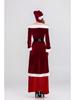 M-6XL Plus Size Couple Christmas Costumes: Men's and Women's Santa Claus Designs