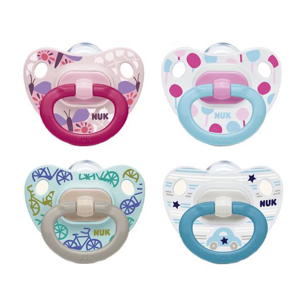 

Nuk Set Chupete Silicona Happy Days