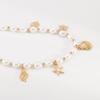 Tooxika Beach Conch Starfish Shell Pendant Pearl Necklace Summer Holiday Seaside Style Necklace