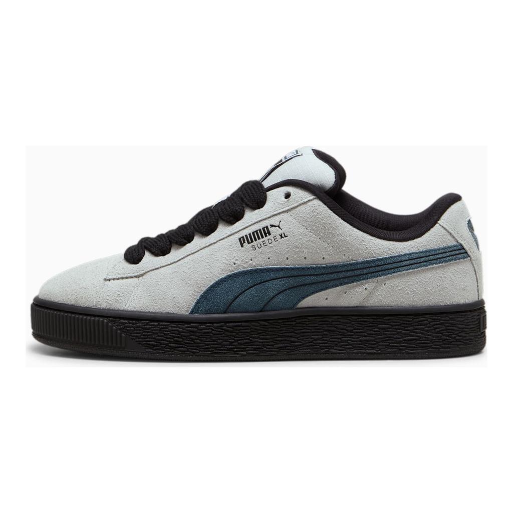Puma Suède XL Materiaal Interesse Comfortabel Veelzijdig Lage Sneakers Unisex Sneakers Grijs Zwart 398416-01