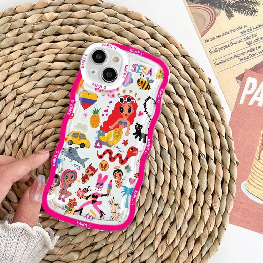 Karol G Manana Sera Bonito Handyhülle Für IPhone 15 13 12 12 14 Pro XS MAX Mini X XR SE2 7 Plus Weiches Silikon Transparente Hülle