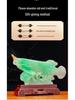 Golden Wealth Dragon Arowana Resin Ornament - Home & Office Decor Gift.