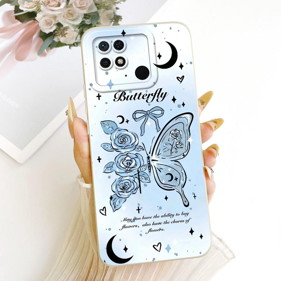 For Redmi 10C 4G Case Cover Silicone Luxury Fashion Cool Kawaii Cute Painted Phone Casing 220333QAG 220333QBI 220333QNY 220333QL