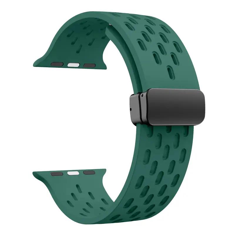 Siliconen band voor Apple watch band 49mm 45mm 44mm 42mm 46mm 40mm 41mm Armband Correa iWatch Series 11 9 8 10 SE 7 6 5 Ultra 2