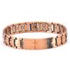 Eagle Double-Row Magnetic Red Copper Men's Bracelet
