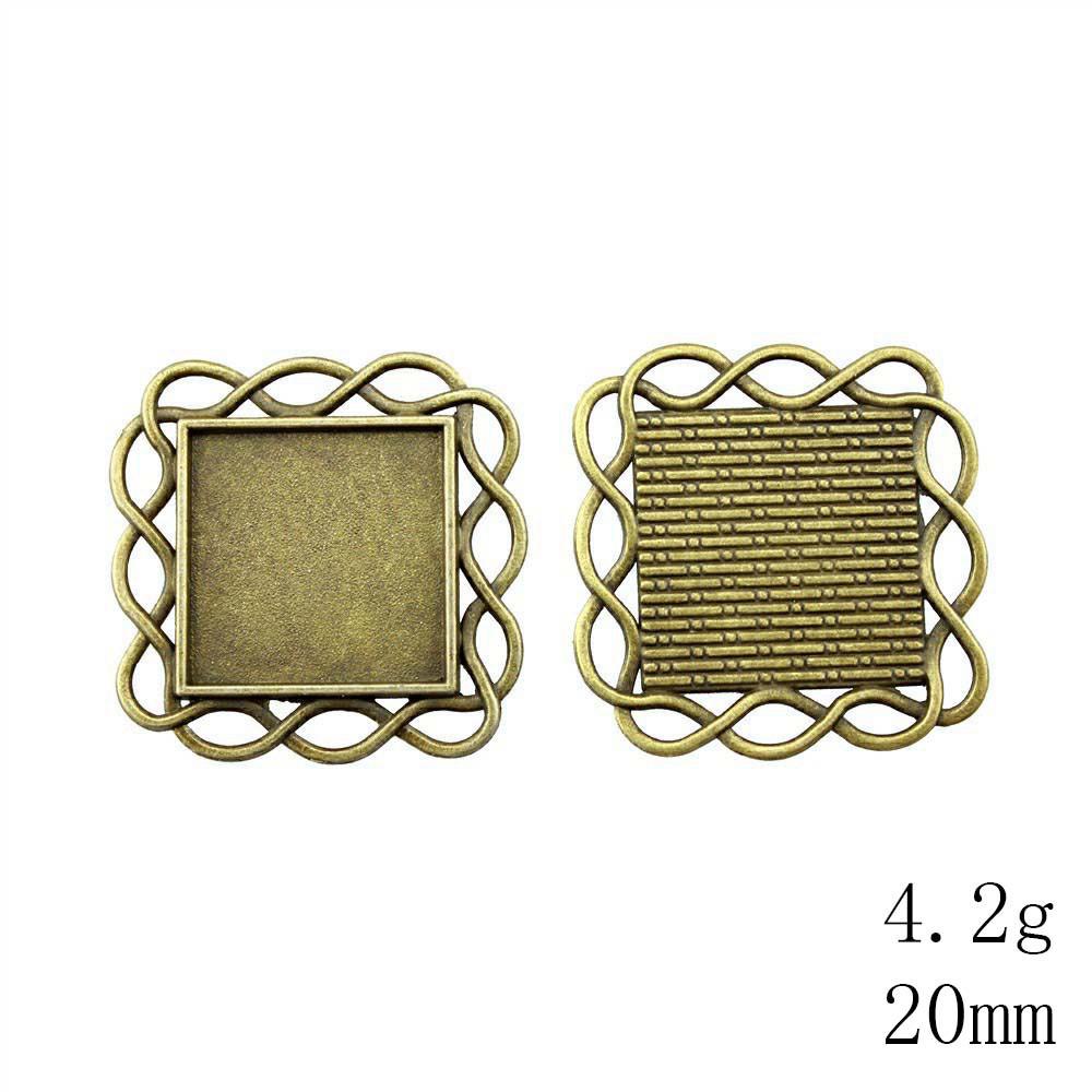 Bijuterii și Accesorii de Ziua Mamei Potrivite pentru Cabochon de Sticlă Rotund 20mm Bază Setare Tavă Bezel Piese Accesorii Bijuterii Accesorii pentru Bărbați