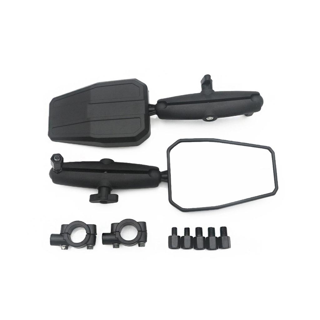 1Pair Universial 8MM/10MM Motorcycle Mirror Scooter 360° Rotation Rearview Mirrors Electromobile Back Side Mirror