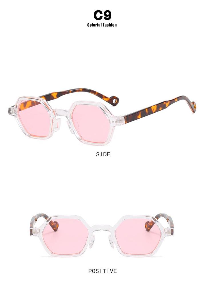 Kedun 2023 Irregular Polygon Sunglasses: European & American INS Fashion Trend
