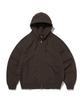 Suade Normal Hood Zip Up [Brown]