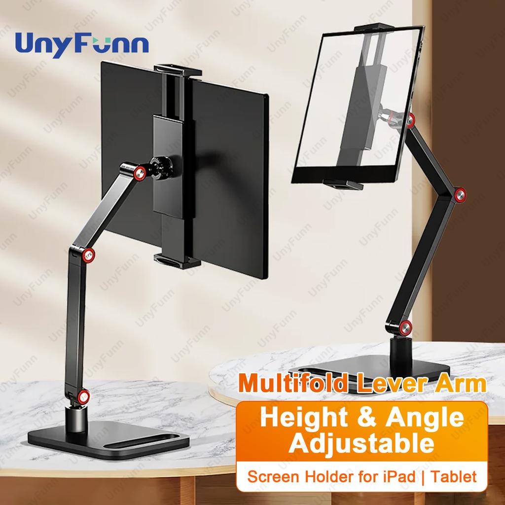 Portable Monitor Holder Expandable Adjustable Laptop Gaming Desktop Clamp Stand Phone External Vertical Screen Expansion Mount 1