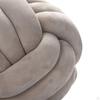 Soft Knot Ball Pillow 22cm Hand Woven Plush Toy for Sofa Car Home Decoration Pink