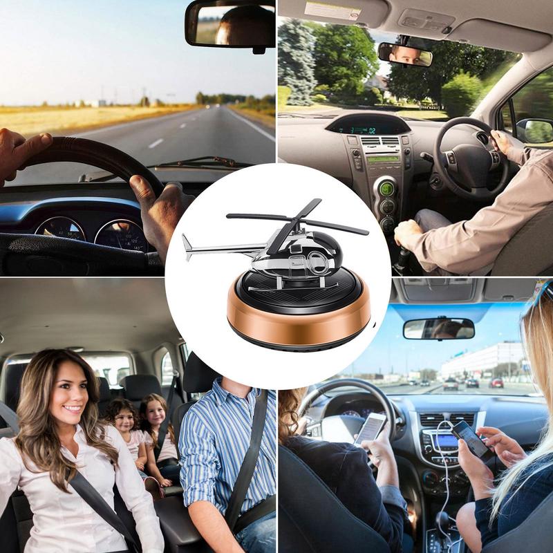 Auto-Parfumdiffusor Raumschiff-Ornament Solar-Lufterfrischer Lang anhaltender Duft Kleiner Aromatherapie-Diffusor Auto-Luftreiniger