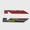 Metal Car Fender Side Sticker Grille for V Logo Deville BLS SRX XT5 STS XTS ATS CT5 CT6 CTS