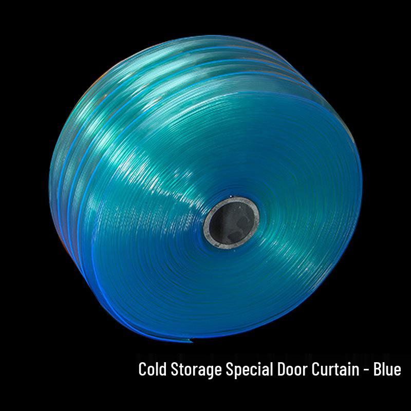 PVC Transparent Door Curtain: Soft, Dustproof, Mosquito-Repellent, Windproof, Heat-Insulated Partition for Supermarkets.