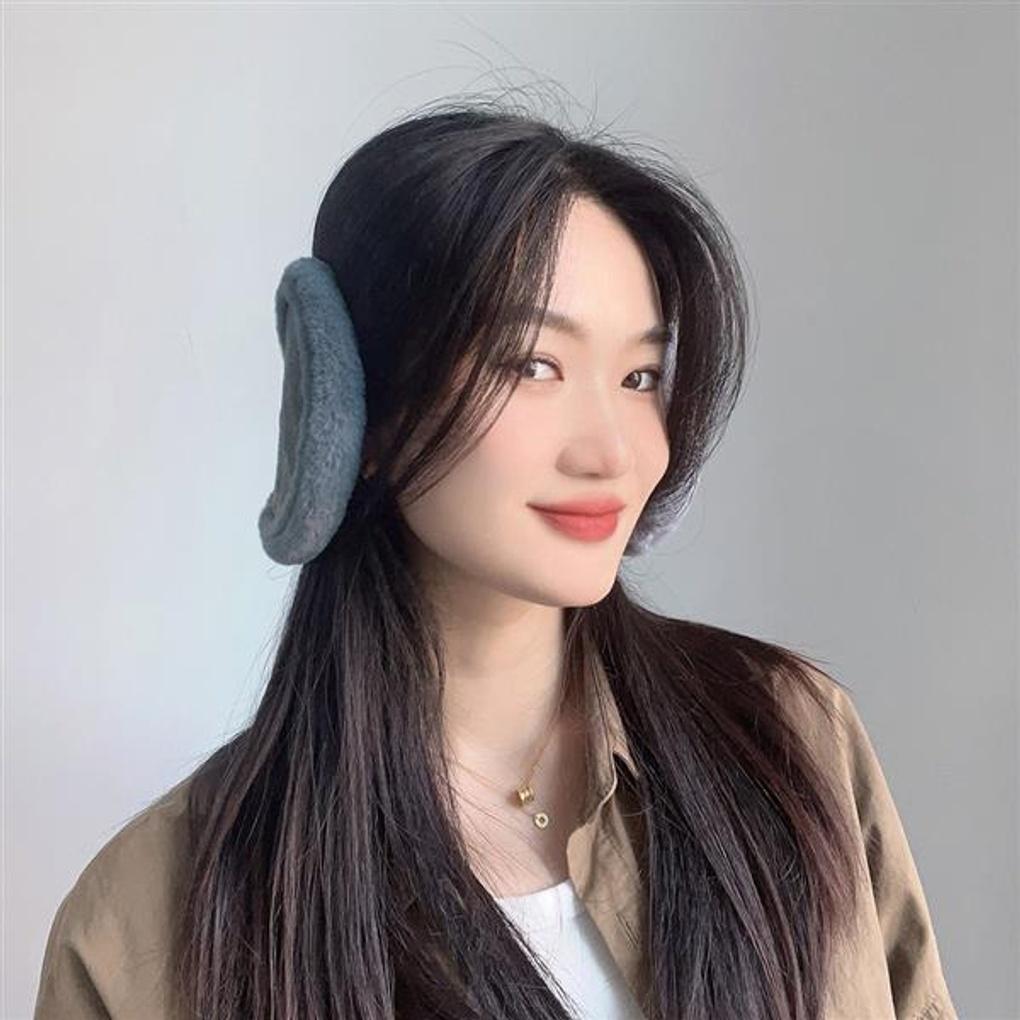 Basic Winter Earmuffs (Ash Blue)