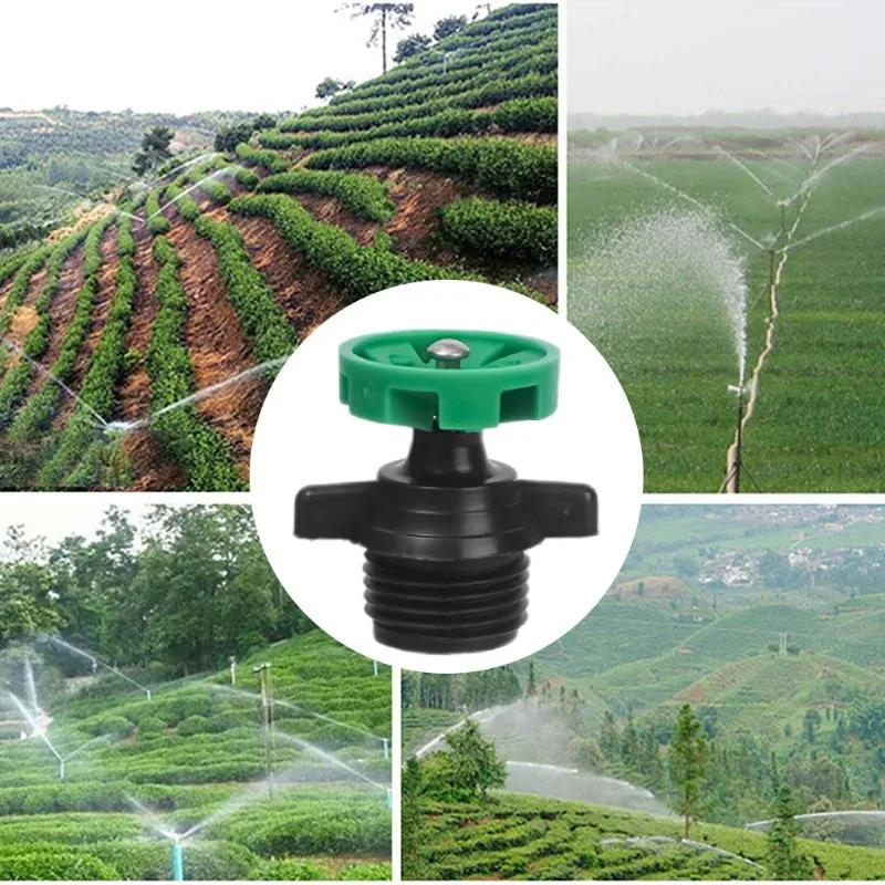 Automatic Rotation Nozzle Watering Irrigation Rotating Nozzle 360° Watering Nozzle for Garden Lawn Flower Vegetable Irrigation
