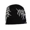 Style Winter Knitted Hat With Colorblock Pattern For Street Fashion Enthusiasts