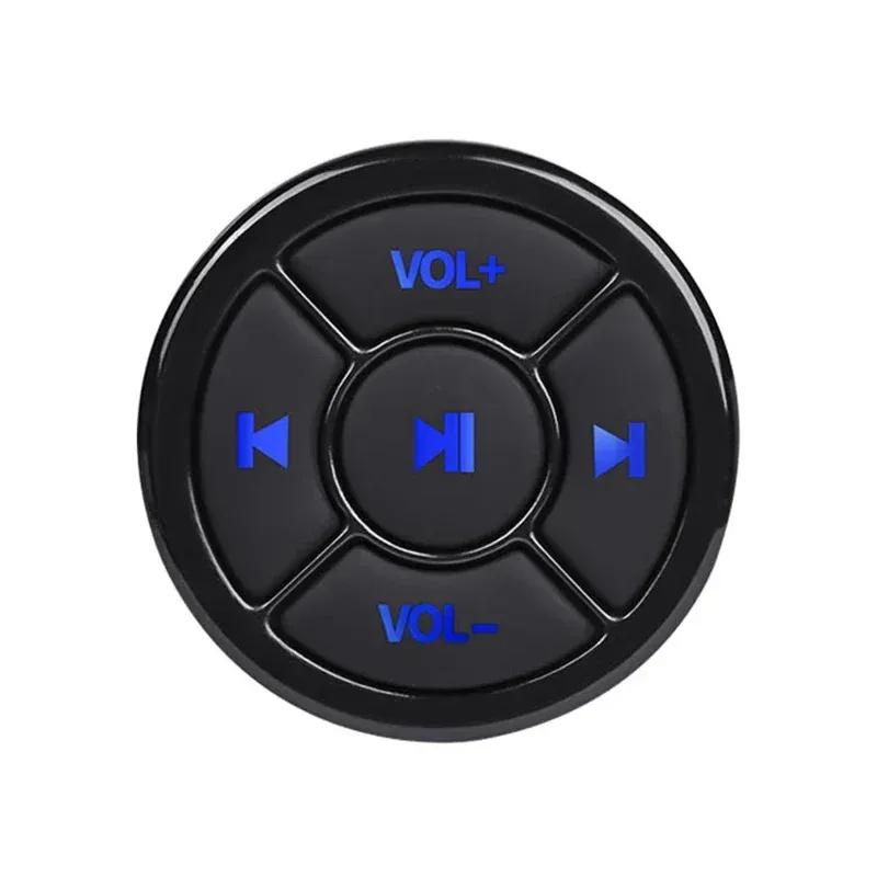 Car Wireless Smart Remote Steering Wheel Control Buttons Media Bluetooth 5.0 For IOS Android Phone Motorcycle MP3 Music Play