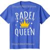 Funny Retro Padel Queen Practice Cotton Tops Fitness T-Shirt Oversized Unisex Tshirt Graphic Tees Men's Clothing Streetwear