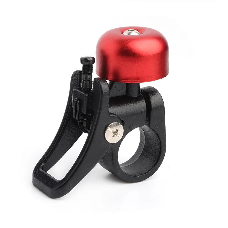 Bell Horn Ring for Xiaomi Electric Scooter Mi 3 PRO M365 1S with Quick Release Mount Whole Body Aluminum Alloy Red Cap