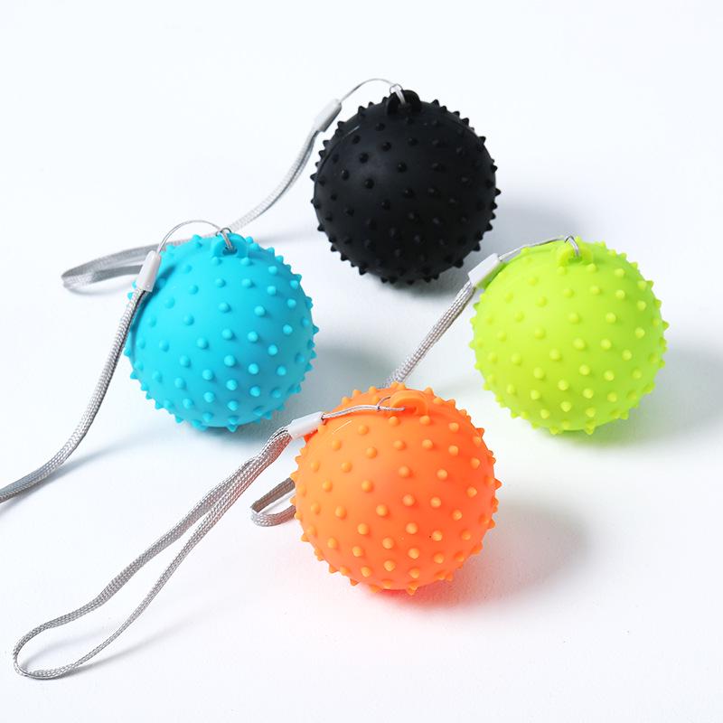 Silicone Spiky Grip Ball: High-Elasticity Stress Relief & Hand Massage Tool