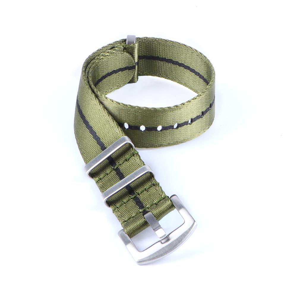 Nylon Watch Strap 18mm 20mm 22mm For Samsung Galaxy watch For Huawei watch GT Sports Strap Fabric Wristband Belt Stainless Steel