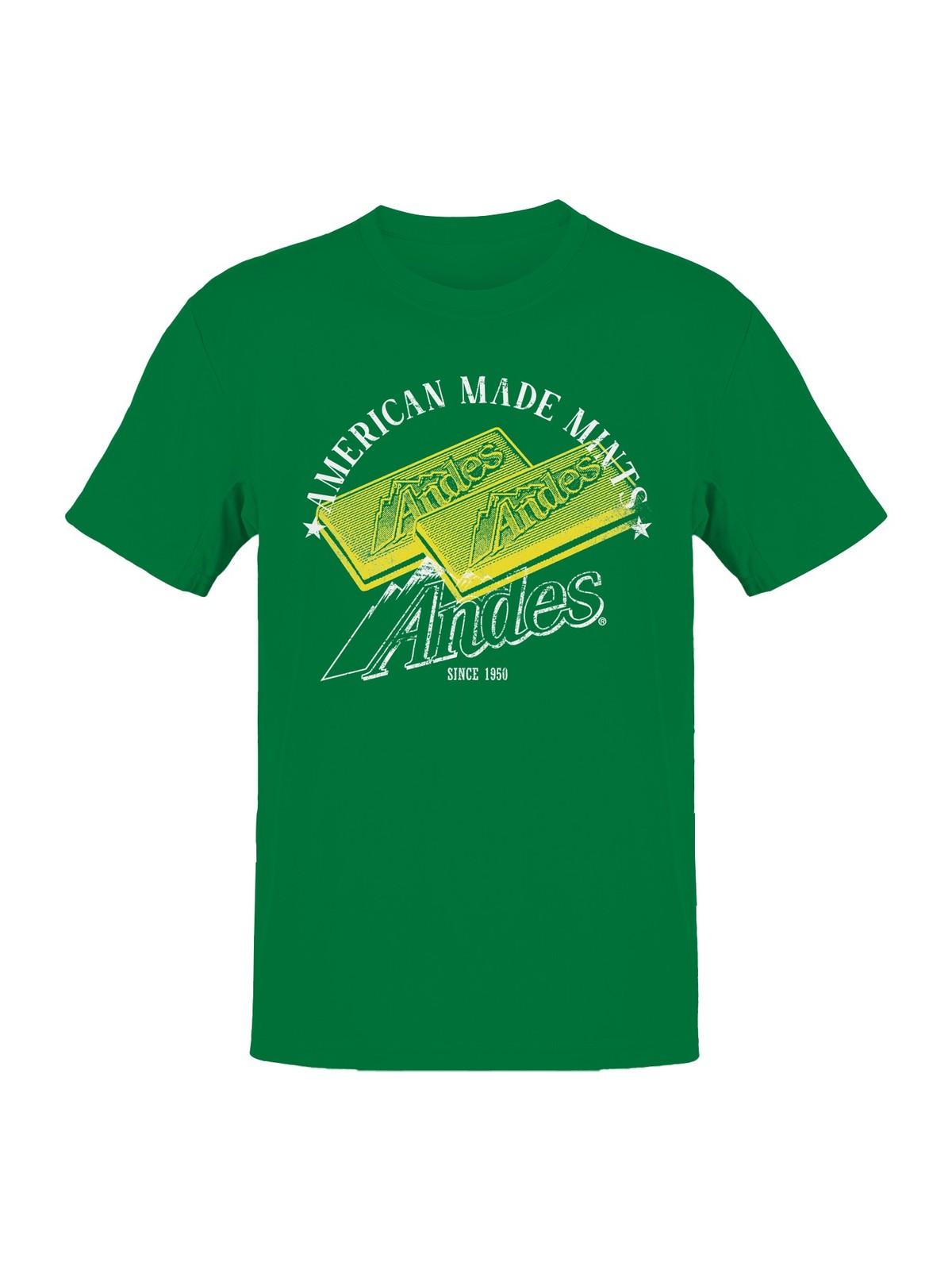 Officially Licensed Andes Mint Andes Mints Classic Mens T-shirt XXL