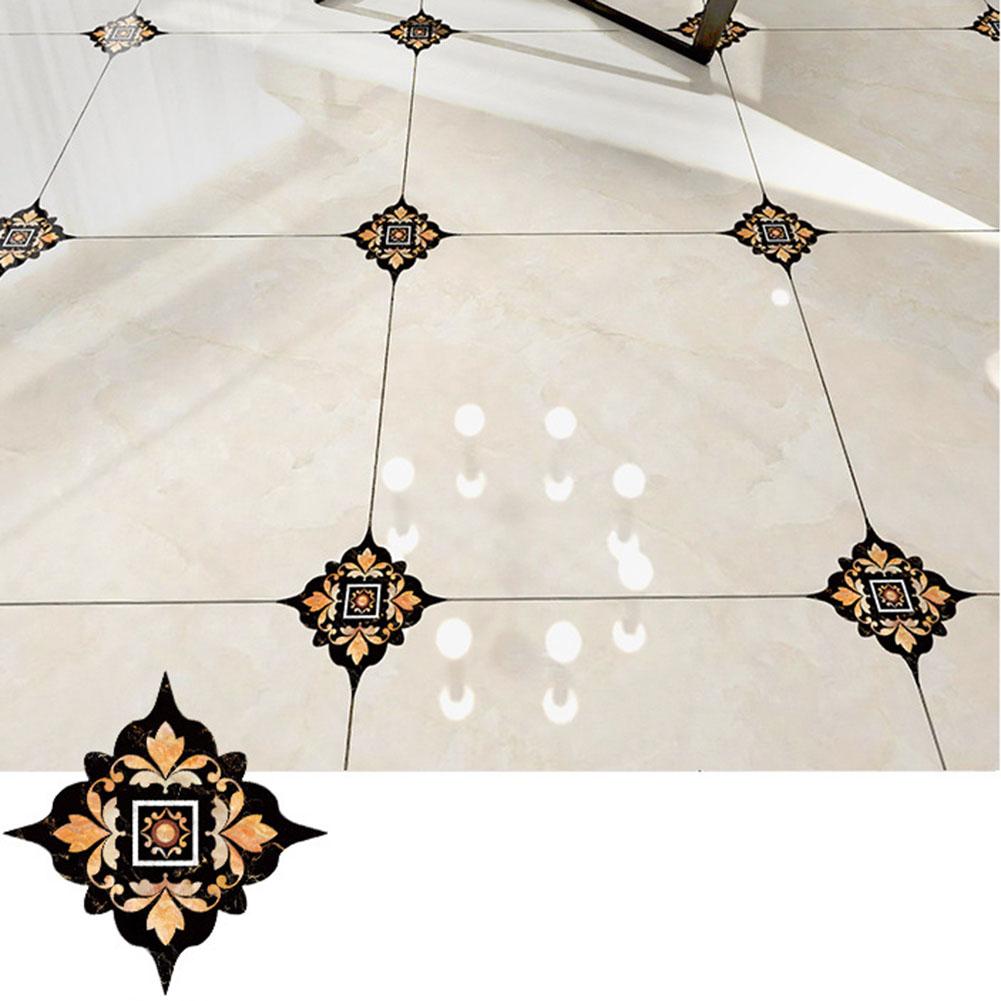 36Pcs PVC Wall Stickers Tile Stickers Diagonal Floor Decor Home Decoration Kitchen Wear Resistant 11x11cm Bathroom