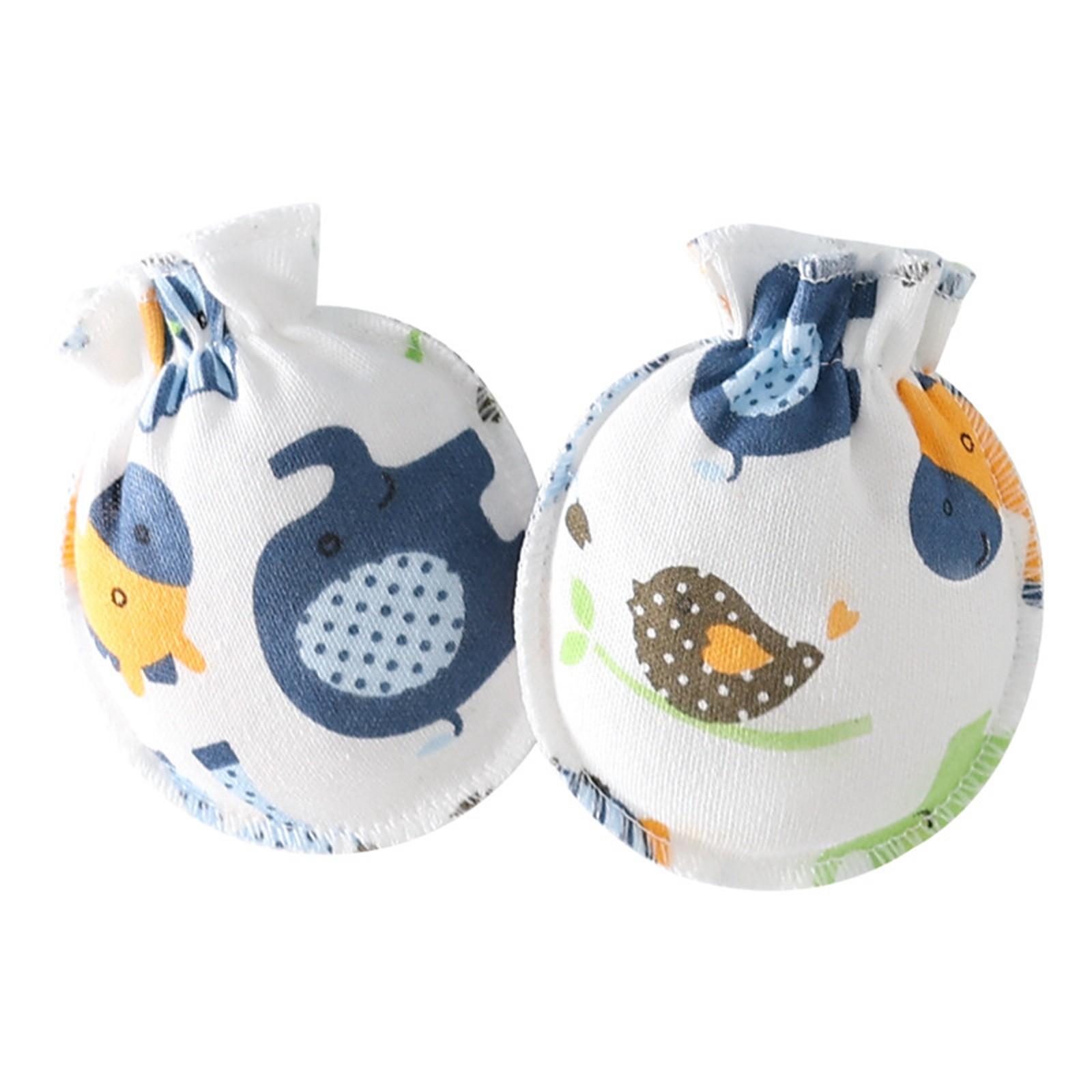 

Варежки для новорожденных без царапин подходят мальчикам и девочкам в возрасте от 0 до 6 месяцев. One Size