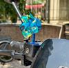 LED Wind Powered Colorful Pinwheel Light for Bike Motorcycle Decoration Safety