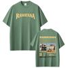 Band Rawayana Quin Trae Las Cornetas Graphic Tshirt Unisex Women Retro Hip Hop T Shirts Casual Summer Crewneck Cotton Tee Shirt