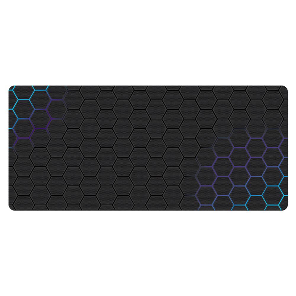 300x700x2mm Large Mouse Pad Honeycomb Pattern Anti-skid Rubber Desktop Mat