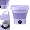 Folding Washing Machine Portable Mini Washer Powerful Decontamination Easy Operation