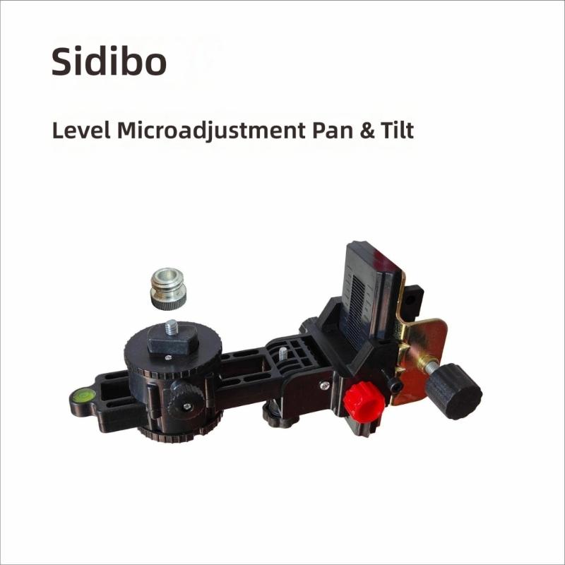 Precisions Adjustable Lasers Level Mount With 360 Rotations & Double Clamps Great For Accurate Alignment In Tight Space