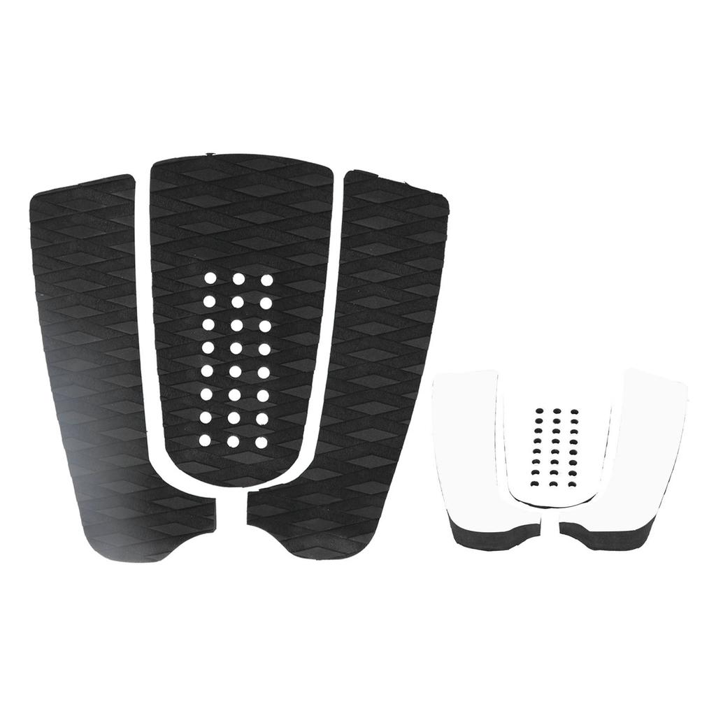 3 szt. Podkładki trakcyjne na pokład deski surfingowej EVA antypoślizgowa mata na pokład surfingowy do akcesoriów skimboardowych