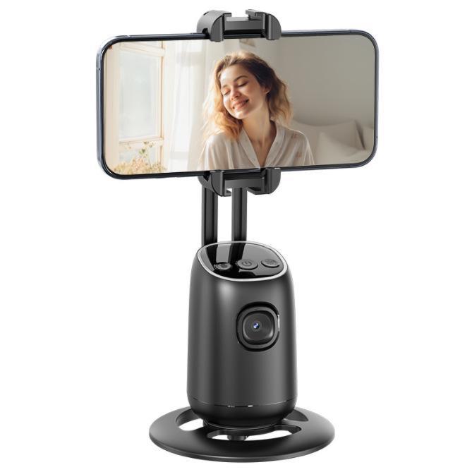 P01 AI Gesichtserkennung 360° Telefonhalter-Stabilisator mit Auto-Tracking für Live-Fotografie