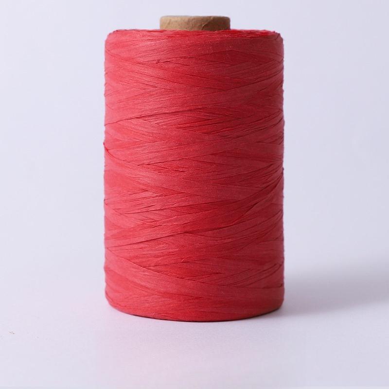 280-300M Natural Paper Raffia Yarn for Hand Knitting Crochet Straw Sandals Summer Hats DIY Hook Bags Cotton Grass Thread