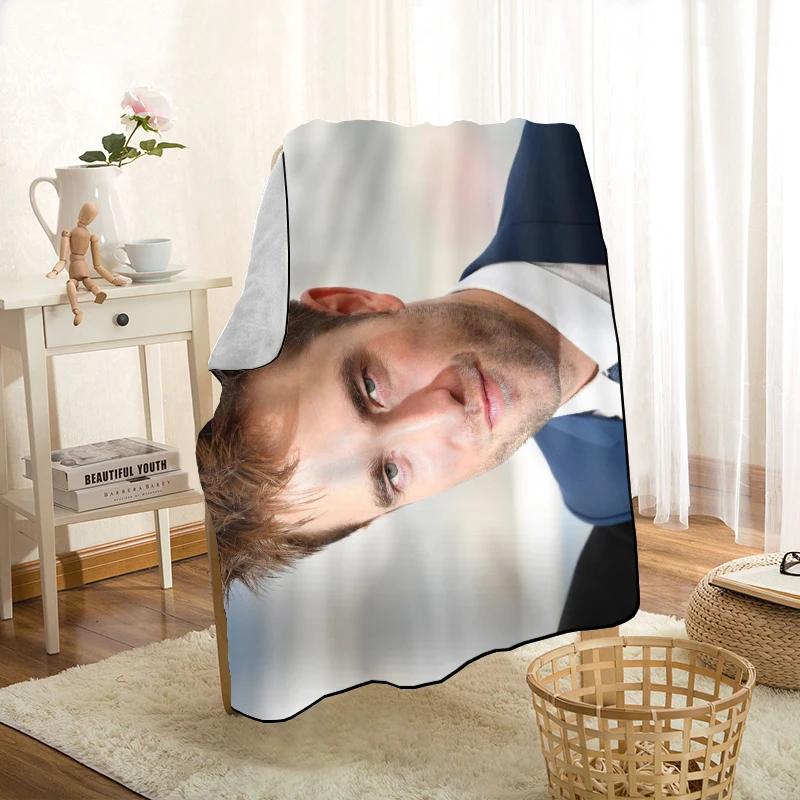 Neuer Artikel Robert Pattinson Decken Druck Weiche Decke Überwurf für Zuhause/Sofa/Bettwäsche Tragbare Reise Decke für Erwachsene 1208p