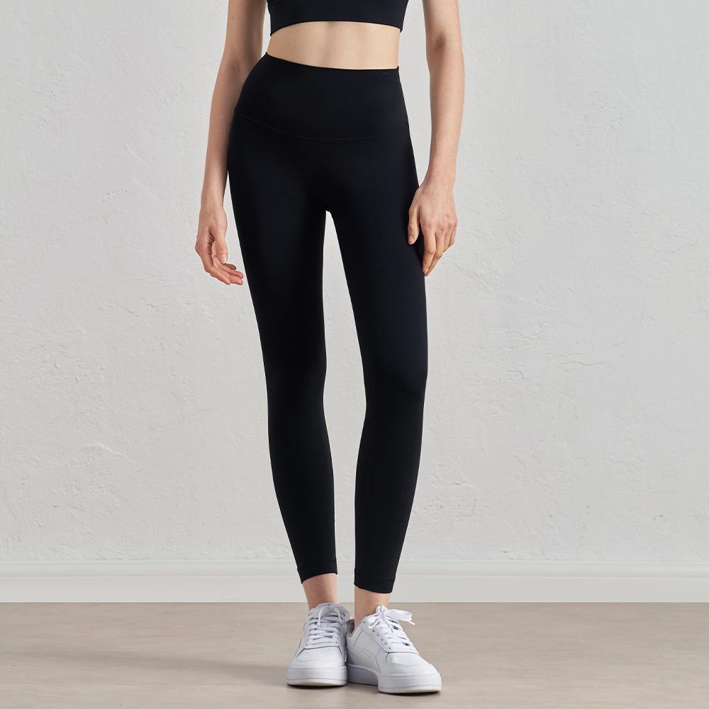 

Спортивные штаны Одежда Лайкра Брюки для йоги Женские С высокой талией Подтягивающие бедра Облегающая одежда для йоги Бесшовные спортивные леггинсы S/4