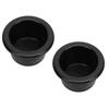 2PCS 2.7in Cup Holder Insert ABS Plastic Universal Fit Easy To Clean for RV Boat Car Sofa Golf Cart