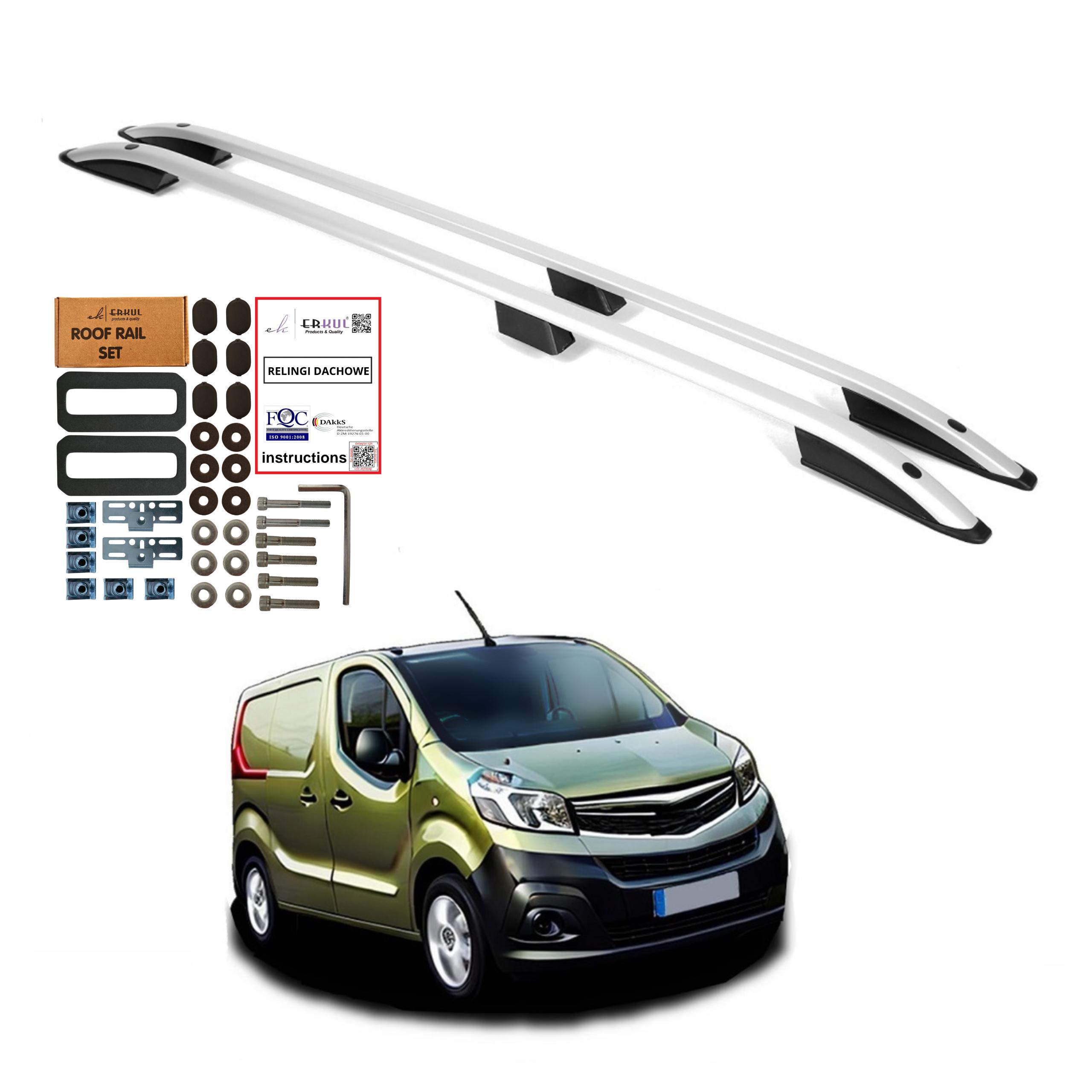 Roof rails OPEL VIVARO RENAULT TRAFIC FIAT TALENTO 2014 LONG Solid