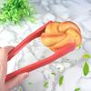 3pcs/set Plastics Food Tong Kitchen Tongs Non-slip Cooking Clip Clamp BBQ Salad Tools Grill Kitchen Accessories