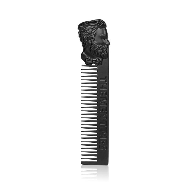 Zinc Alloy Oil Large Back Styling Comb, Portable Beard Hair Comb