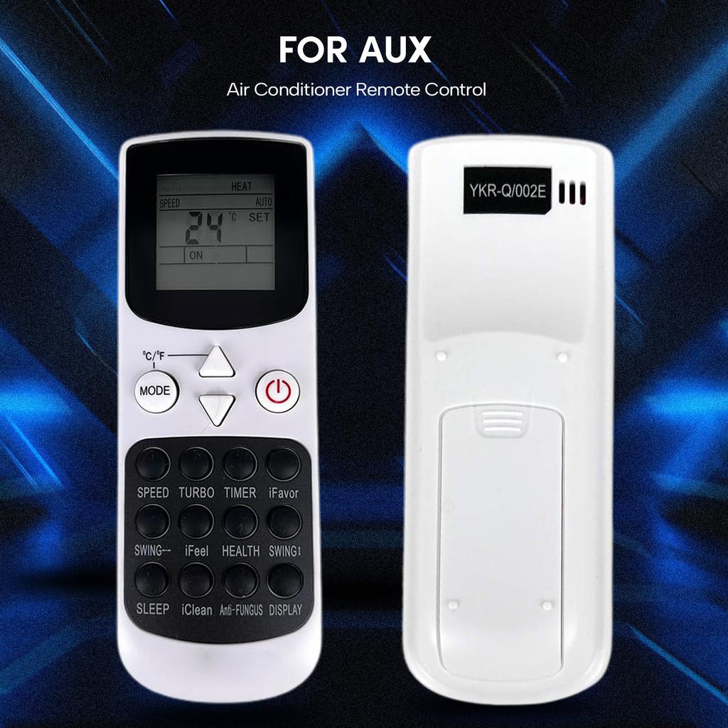 Replacement Remote Complete Compatibility & Full Functionality Remoet Control Convenient for Air Conditioner YKR Q/002E
