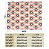 Captain America Flannel Blanket  Funny Throw Blanket for Bed Sofa Couch 150*125cm Plush Thin Quilt
